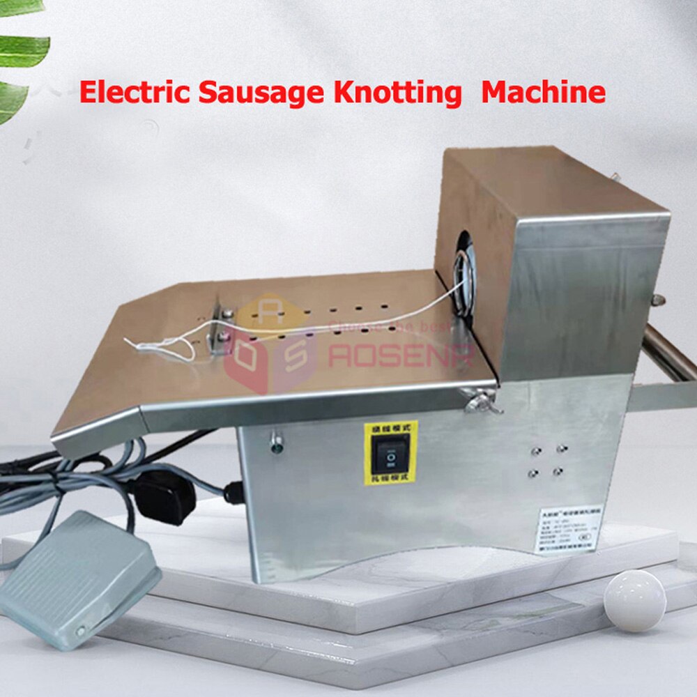 42mm Stainless Steel Electric Sausage Tying Machine Sausage Knotter Sausage Knotting Binding Linker Machine